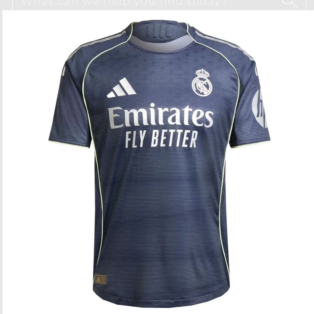 Adidas Real Madrid Navy Soccer Jersey